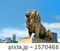 難波橋(ライオン橋)　の　獅子