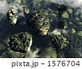 幻想世界（浮遊する岩石群）