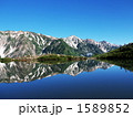 八方池と白馬三山