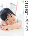 楽しそうな表情の３歳の女の子