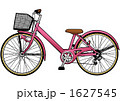 自転車イラスト　桃色