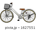 自転車イラスト　白色