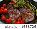 スキレットでステーキ