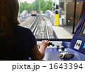 パリのメトロホームにて停車中