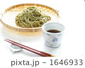 茶そばのざるそば