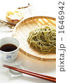 茶そばのざるそば