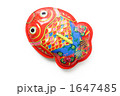 ブリキの金魚の俯瞰写真