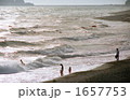 江ノ島の見える海