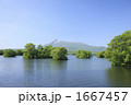 駒ヶ岳と大沼公園