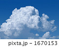 夏の白い雲　
