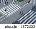 ヘルシンキ中央駅前の横断歩道