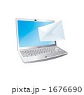 ノートパソコンでメール送受信
