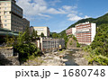 定山渓温泉街