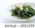 空芯菜とにんにくの炒め物