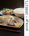 牛肉とネギ焼き