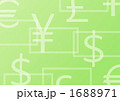 通貨記号の背景（黄緑色）