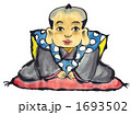 カラフル福助(年賀素材・縁起もの)