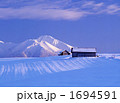 雪原と富良野岳Ⅱ