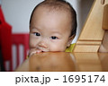 ベビーチェアかじり