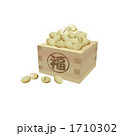 節分の福豆のイラスト