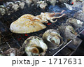 イカとサザエ焼き