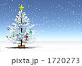 ホワイトクリスマスツリー