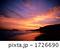 湘南夏の夕焼け