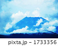 雲纏う夏富士