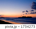 江ノ島の夜明け