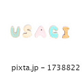 英字のうさぎ