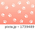 猫の足跡（桃色）
