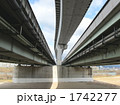 橋下より見上げる
