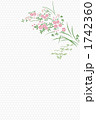 花・文様-04(背景素材)■和柄・籠目・文様