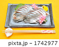 秋の味覚サンマのお刺身。