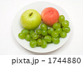 ブドウと青りんごと桃
