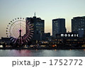 モザイクの夕景