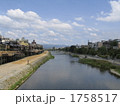 川床の出ている夏の鴨川