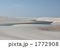 ブラジルの白砂漠レンソイス　青と白の景色