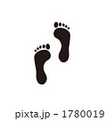 足跡のイラスト