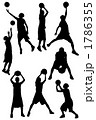 バスケットボールのフォーム集