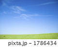 草原と青空