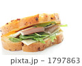 生ハムとチーズのサンドウィッチ