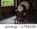 拝殿内の和太鼓