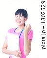 派遣社員イメージ（モデル：都倉幸恵）