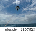パラセール　爽快　スリリング　高い　夏　空