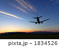 夕暮れのランディング