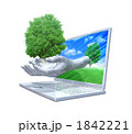 パソコンから育つ樹木