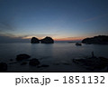 円月島夕景１