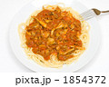 ひき肉とマイタケのトマトソーススパゲティ