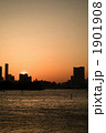 お台場夕景-1-